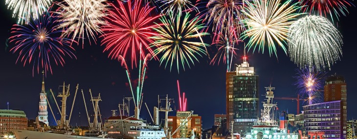 Silvester in Hamburg
